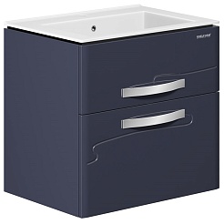  Тумба с раковиной Nota 65 серая – фотография-1