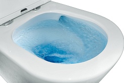 Azario Унитаз-компакт Vetro AZ-2149-UQ1 безободковый с бачком с сиденьем микролифт белый – фотография-9