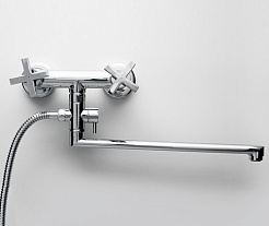 WasserKRAFT Смеситель для ванны "Weser 7802L" – фотография-2