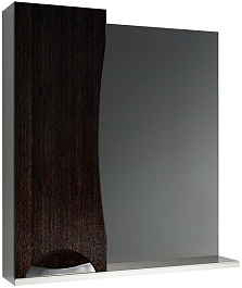 Какса-а Зеркальный шкаф Каприз 70 L венге – фотография-1