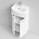 Водолей Тумба под раковину Манго 40 2 дверки белая – картинка-13