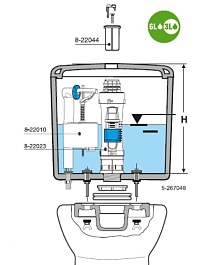 Roca Бачок унитаза Leon 341649000 – фотография-4