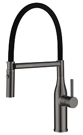 Frap Смеситель для кухни G4098-29 оружейная сталь – фотография-1