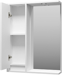 Brevita Зеркальный шкаф Balaton 65 L белый – фотография-2