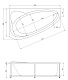 Aquatika Акриловая ванна Аквастандарт Логика Standart L – фотография-4