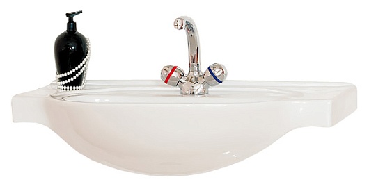 Misty Мебель для ванной Каролина 70 R розовое стекло – фотография-2