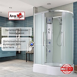 Avacan Душевая кабина 120/80 EM3812LN – фотография-2
