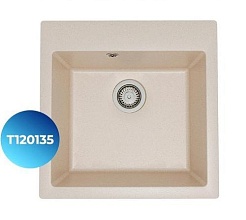 Teymi Мойка кухонная Lori Box 51 матовая бежевая – фотография-1