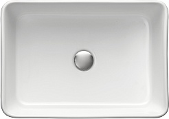 Акватон Тумба с раковиной Мишель 80 с гранитной столешницей дуб эндгрейн/белый – фотография-8