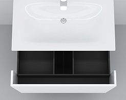 Am.Pm Тумба с раковиной SPIRIT 2.0 80 белый глянец – фотография-7