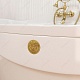 Фэма Ванна из литьевого мрамора Франческа (фурнитура золото) – картинка-13