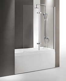 Cezares Шторка на ванну ECO-O-V-21-120/140-P-Cr-R – фотография-1