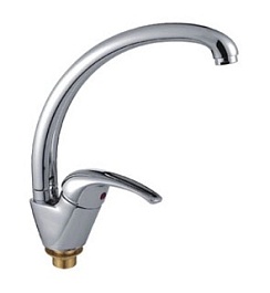 Frap Смеситель для кухни H29 F4129-2 хром – фотография-1