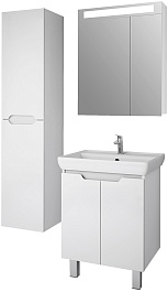 Dreja Мебель для ванной Q Plus (D) 60 белая – фотография-3