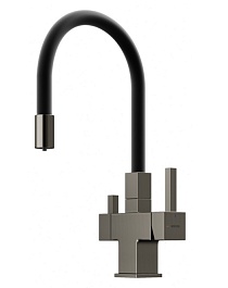 Sancos Смеситель для кухни Arno SC4005GG вороненая сталь – фотография-1