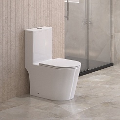 BelBagno Унитаз-моноблок напольный Tre-Tor BB673CP-MN-TOR/SC – фотография-4