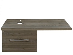 Misty Мебель для ванной Техас 120 L дуб вотан – фотография-5