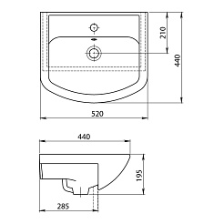 Merkana Мебель для ванной комнаты Кастилия 50 – фотография-5