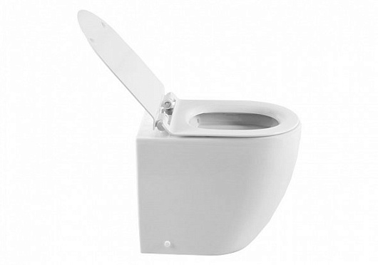 Aquanet Унитаз приставной Rimless Cetus-F BL-102N-FST – картинка-5