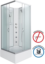 Niagara Душевая кабина Classic NG-1108-14BKG – фотография-1