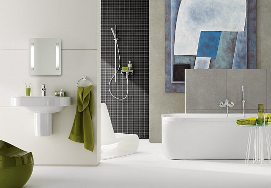 Grohe Смеситель "Eurosmart Cosmopolitan 32832000" с душем – фотография-2