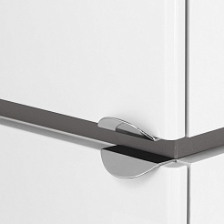 Акватон Шкаф пенал Скай Pro 30 L подвесной белый – фотография-3