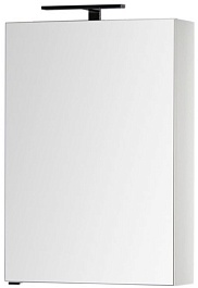 Aquanet Зеркальный шкаф "Алвита 60" белый – фотография-3