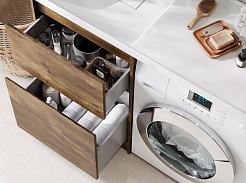 Акватон Мебель для ванной Лондри 60 L дуб кантри – фотография-5