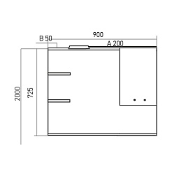 Mixline Мебель для ванной Этьен 100 – фотография-5