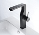 Bravat Смеситель для раковины Arc F16061K-A2-ENG чёрный – фотография-5