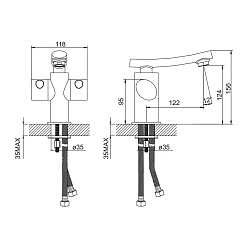 Iddis Смеситель для раковины VICO 9164x4 – фотография-3