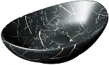Teymi Раковина накладная Lori 60 T50499 черный мрамор