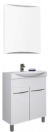 Акватон Мебель для ванной "Инфинити 76 H" белая – фотография-1