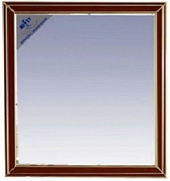 Misty Зеркало для ванной Vena 105 бордо патина – фотография-1