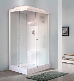 Royal Bath Душевая кабина 120/80 HP RB 8120HP6-WC-R с низким поддоном – фотография-4