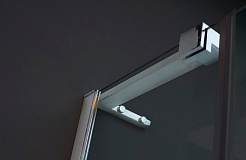 Cezares Душевая дверь в нишу BERGAMO-W-B-13-80+60/30-C-Cr-L – фотография-3