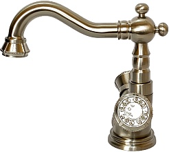 Milacio Смеситель для раковины Almeria MC.516.SL серебро – фотография-2