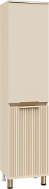 Brevita Шкаф пенал Enfida 40 R с б/к бежевый – фотография-2