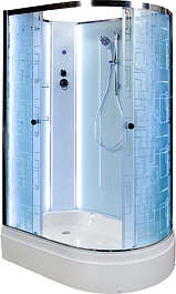 DTO Душевая кабина EM2712LN LED без крыши – фотография-1