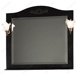 Водолей Мебель для ванной "Верди 120" черная – фотография-3