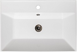 Runo Тумба с раковиной Карат 60 белая – фотография-6