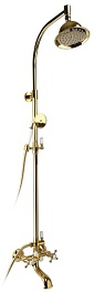 Timo Душевая система Nelson SX-1090 Gold – фотография-1