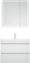 Corozo Мебель для ванной Алабама 100 Z2 белая – фотография-1