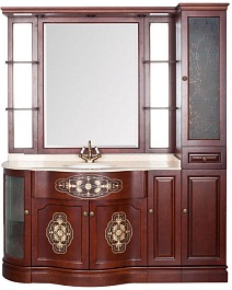 Demax Мебель для ванной "Париж 170" R вишня (172021) – фотография-1
