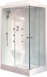 Royal Bath Душевая кабина RB 8120HP7-WT-L (белое/прозрачное стекло) – фотография-1