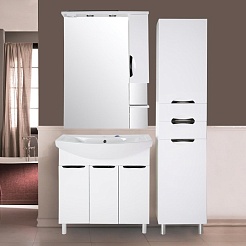 ASB-Mebel Тумба с раковиной Мессина 80/3 белая – фотография-7