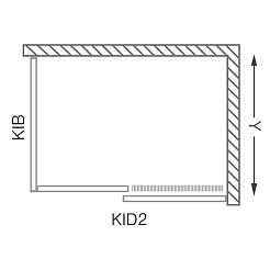 Roltechnik Душевая стенка KIB/1000 – фотография-3