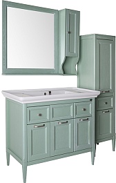 ASB-Woodline Зеркало для ванной Гранда 80 verde фисташка – фотография-3