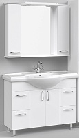 Водолей Мебель для ванной Колумбия 105 белый