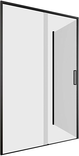 Aquanet  Душевой уголок Pleasure Evo 120x80 AE65-120x80-BT профиль черный, стекло прозрачное – картинка-3